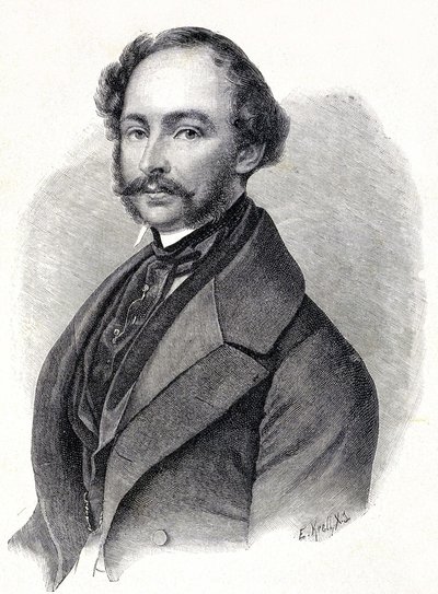 Baijerin kuninkaan Maximilian II:n muotokuva – Maximilian II Joseph de Bavieren (1811 - 1864) muotokuva tekijältä Unknown artist