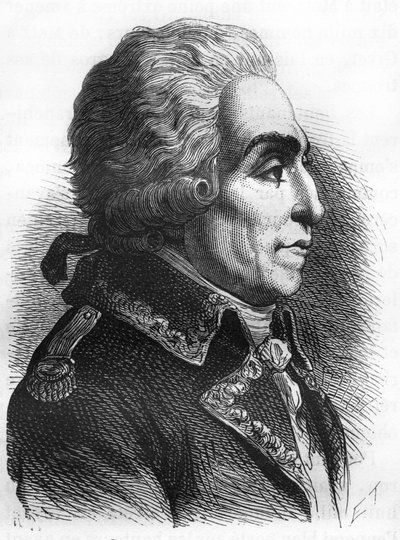 Ranskan marsalkka Nicolas Lucknerin (1722-1794) muotokuva. tekijältä Unknown artist