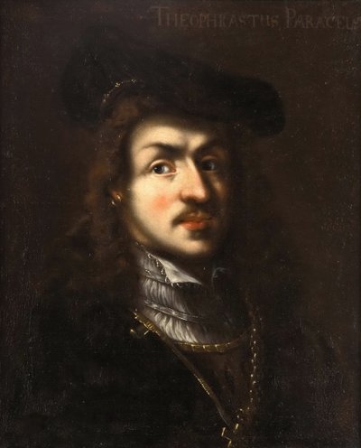 Nimettömän Paracelsuksen muotokuva. Öljy kankaalle tekijältä Unknown artist