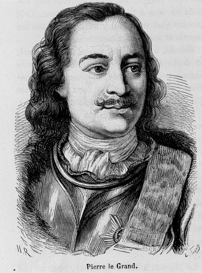 Pietari Suuren muotokuva tekijältä Unknown artist