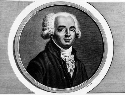 Pierre Louis Manuelin (1751-1793) muotokuva Seinen varajäsenestä kansalliskokouksessa. Kaiverrus "" Täydellinen kokoelma Ranskan vallankumouksen historiallisia maalauksia, kolme osaa.""" 1804. tekijältä Unknown artist