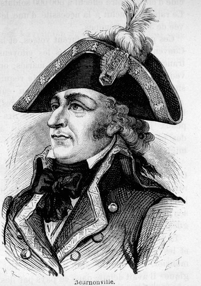 Pierre Rielin muotokuva, kreivi silloinen markiisi de Beurnonville, Ranskan marechal (1752-1821). tekijältä Unknown artist