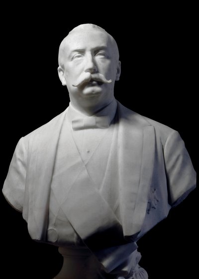 Presidentti Felix Fauren (1841-1899) muotokuva 1800-luvun Versailles, musee du chateau tekijältä Unknown artist