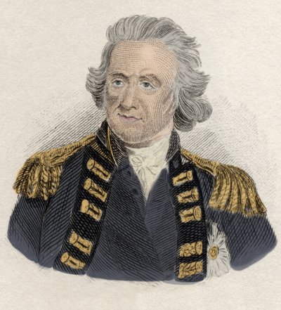 Muotokuva Ralph Abercrombiesta (Abercromby) (1734-1801), skotlantilainen kenraali. tekijältä Unknown artist