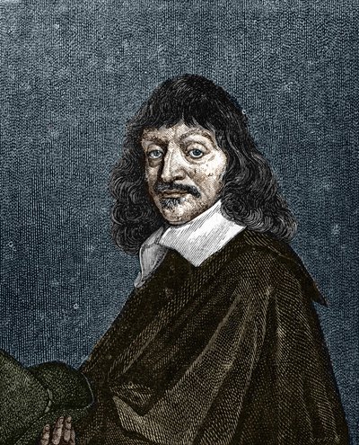 Rene Descartesin muotokuva. 1596-1650. tekijältä Unknown artist