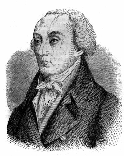 Rene Madecin (de Madec) (1736-1784), ranskalaisen merimiehen ja armeijan muotokuva. tekijältä Unknown artist