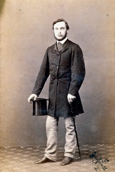 Muotokuva Ricciotti Garibaldista (1847-1924), italialaisen patriootin Giuseppe Garibaldin ja hänen ensimmäisen vaimonsa Anitan pojasta tekijältä Unknown artist