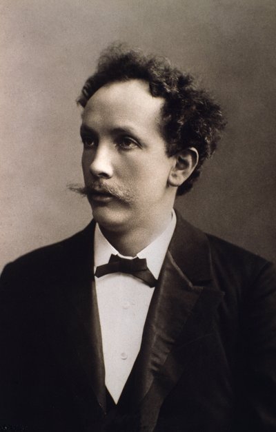 Richard Straussin muotokuva (m/w kuva) tekijältä Unknown artist