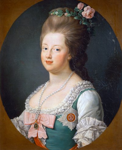 Sophie Dorothean muotokuva Württembergiläisestä (Stettin tekijältä Unknown artist