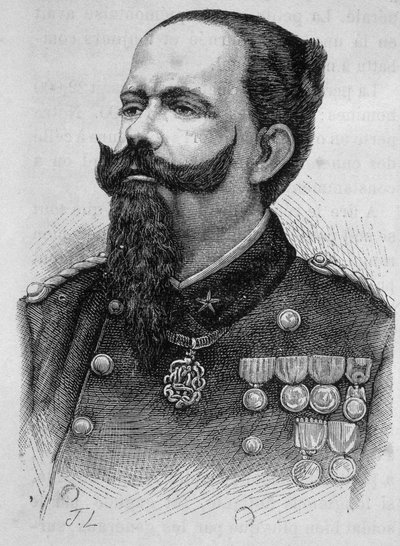 Muotokuva Victor Emmanuel II:sta (Victor-Emmanuel) (Vittorio Emanuele) (1820-1878). tekijältä Unknown artist