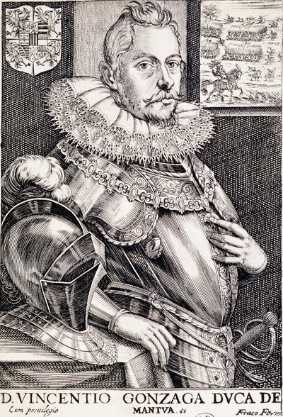Mantovan herttuan Vincent Gonzaguen muotokuva tekijältä Unknown artist