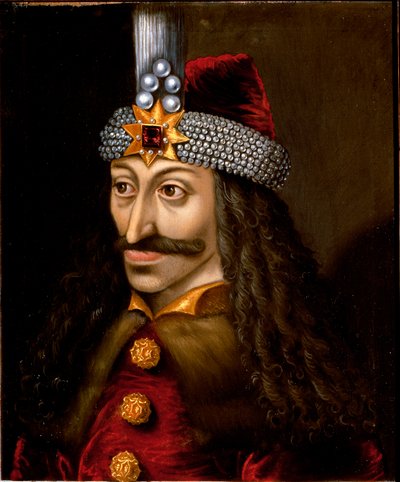 Muotokuva Vlad Tepes III:sta, työntäjästä tai Draculasta (maalaus) tekijältä Unknown artist
