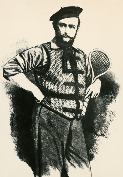 Walter Clopton Wingfieldin muotokuva (Ruabon, Wales tekijältä Unknown artist
