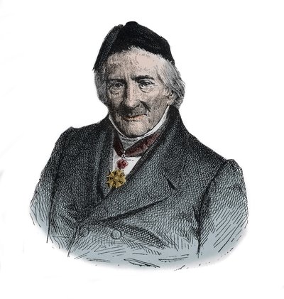 Englantilaisen lääkärin Jacques Lordatin (1773-1870) muotokuva tekijältä Unknown artist