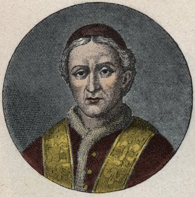 Paavi Leon XII:n muotokuva (Leo, Leone) (1823-1829) tekijältä Unknown artist