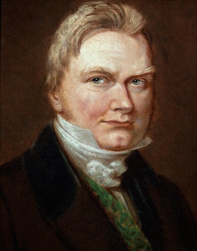 Ruotsalaisen kemistin Jons Jacob Berzeliuksen (1779-1848) muotokuva Anonyymi maalaus. 1800-luvulla. Ruotsin kuninkaallisen tiedeakatemian kirjasto, Tukholma tekijältä Unknown artist