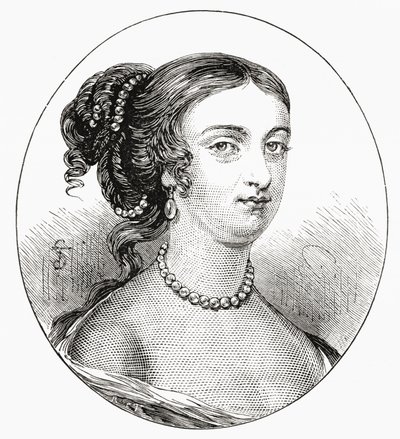 Rachel Wriothesley, Lady Russell, C. 1636 - 1723. Englantilainen aatelisnainen, perillinen ja kirjailija. Omasta maastamme Julkaistu 1898 ©UIG/Leemage tekijältä Unknown artist