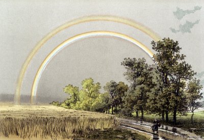 Rainbow - "" Tunnelma: kuvaus luonnon suurista ilmiöistä" Camille Flammarion tekijältä Unknown artist