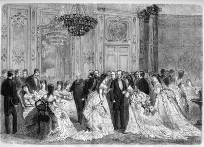 Tasavallan presidentti Adolphe Thiersin vastaanotto Palais de l