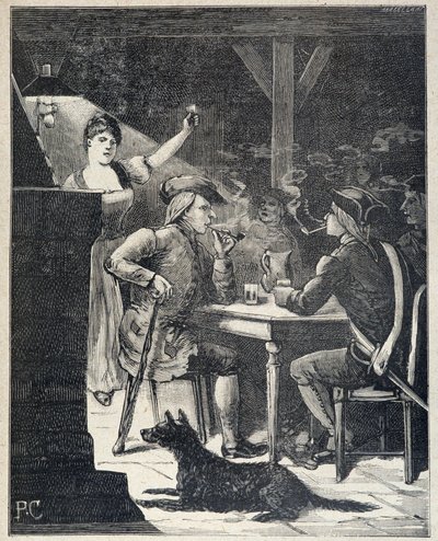 Repere mal fame elokuvassa Cartridge King of the Bandits, Jules de Grandpren 19. luvun lopun suosittu romaani. tekijältä Unknown artist