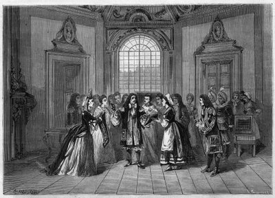 Esitys koomasta oopperasta: Ludvig XIV teoksessa ”Le roi a dit” Edmond Gondinet