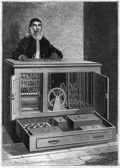 Robert-Houdinin automaatti (Jean-Eugene Robert Houdin tekijältä Unknown artist