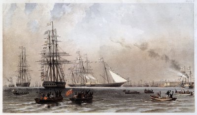 Englannin kuninkaallinen huvivene tekijältä Unknown artist
