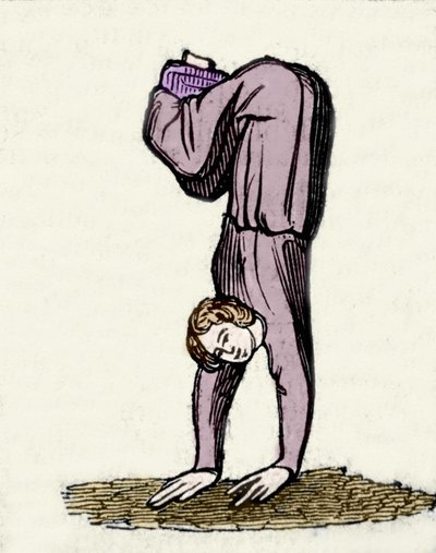 Salome tanssii isänsä Herode Antipaksen puolesta. 1800-luvun kuvitus käsikirjoituksesta. tekijältä Unknown artist