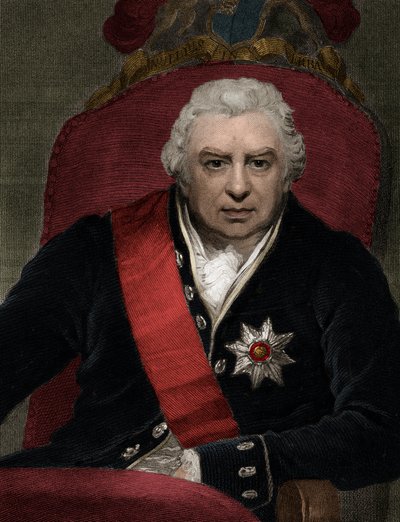 Sir Joseph Banks (1743-1820) - kaiverrus - 1800-luku tekijältä Unknown artist