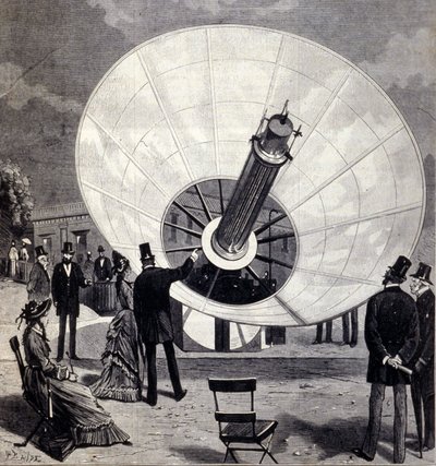 Aurinkouuni Augustin Mouchot ja Pifre tekijältä Unknown artist