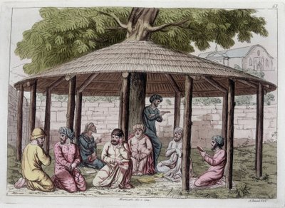 Sophien erityinen lahko, Persia. "" Vanha ja moderni puku"" tekijältä Unknown artist