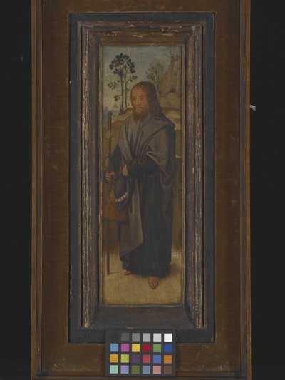 São Tiago (O Peregrino) (óleo sobre madeira) finlandês tekijältä Unknown artist