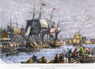 Boston Tea Party, 16. joulukuuta tekijältä Unknown artist
