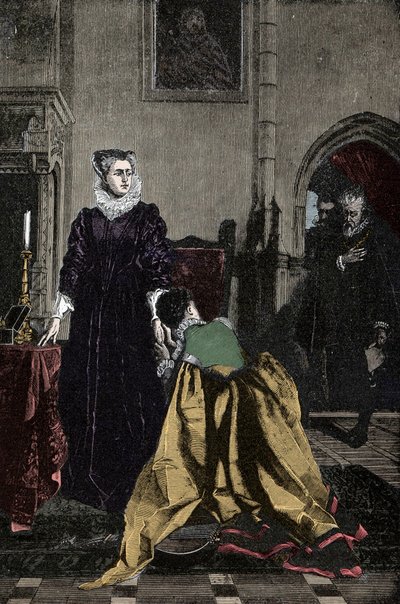 Kuoleman pidätyskirja Mary Stuartille (Skotlannin kuningatar tekijältä Unknown artist