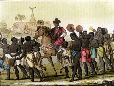 Beninin kuningas (Dahomey). tekijältä Unknown artist