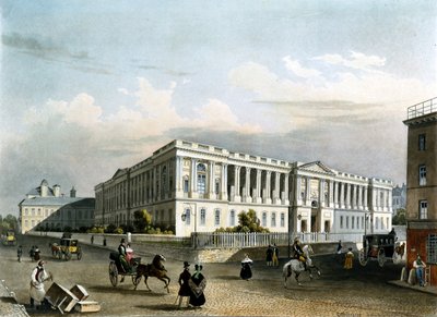 Louvre noin 1840 tekijältä Unknown artist