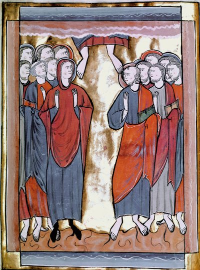 Pienoiskokoinen Ascension otettu "Psalmien kirjasta um calendar" tai "Psaltier à l
