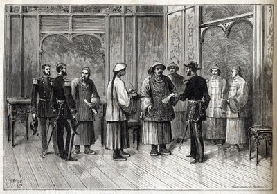 Tientsinin sopimus tai Li-Fournierin sopimus – Tientsinin sopimus – Li-Fournierin sopimus (Li Fournier) – 11. toukokuuta tekijältä Unknown artist