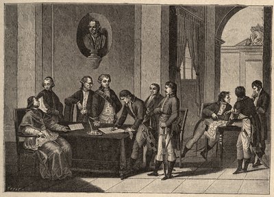 Tolentinon sopimus tai Tolentinon rauha on rauhansopimus, joka allekirjoitettiin 19. helmikuuta 1797 Tolentinossa, Italiassa, Ranskan ja paavillisten valtioiden välillä. (Kenraali Bonaparten ja paavi Pius (Pio tai Pius) VI (1717-1799) välillä. Paavi luovut tekijältä Unknown artist
