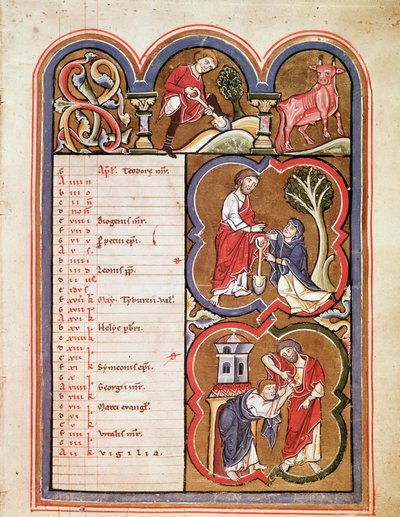 Huhtikuun kuukausi, Noli me tangere, l