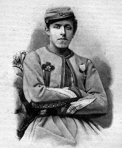 Theodore Wibaux, paavillinen Zouave ja jesuiite (1849 - 1882). tekijältä Unknown artist