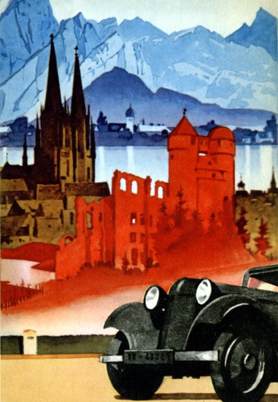 Liikenne Saksassa tekijältä Unknown Artist