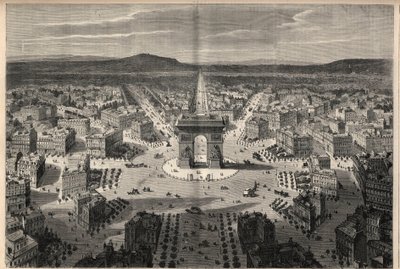 Pariisin muunnokset toisen imperiumin aikana, Haussmann Paris: yleiskuva Place de l