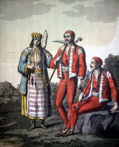 Dalmatiassa asuvat Ushcocci-merirosvot. tekijältä Unknown artist