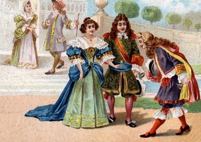 Versailles Louis XIV:n johdolla. tekijältä Unknown artist