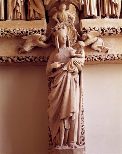 Virgin Doree Gate poikkiristeyksen eteläpuolella: St. Honoren portti nimeltä "" of the Virgin Doree"" tekijältä Unknown artist