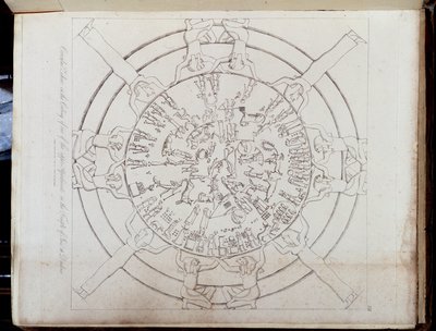 Horoskooppi "" Muinaisessa ja nykyaikaisessa Egyptissä: Hamilton Atlas" tekijältä Unknown artist