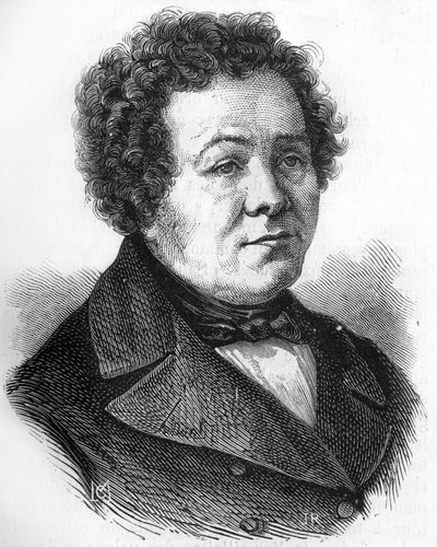 muotokuva ranskalaisesta poliitikosta Adolphe Crémieux