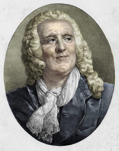 Alexis Pironin muotokuva. Ranskalainen runoilija ja näytelmäkirjailija (1689-1773). tekijältä Unknown artist