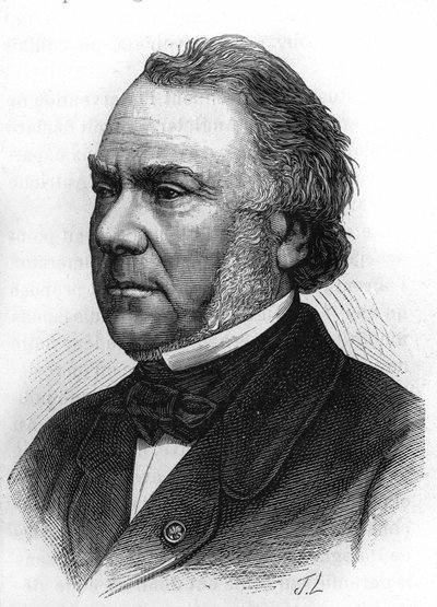 muotokuva Claude - Alphonse Delangle. 1797-1869 Ranskan tuomari ja ministeri. tekijältä Unknown artist